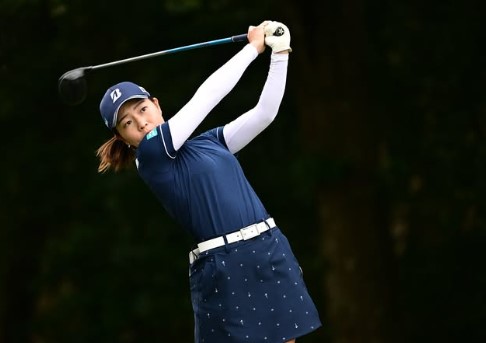 女性プロゴルファー、佐藤心結